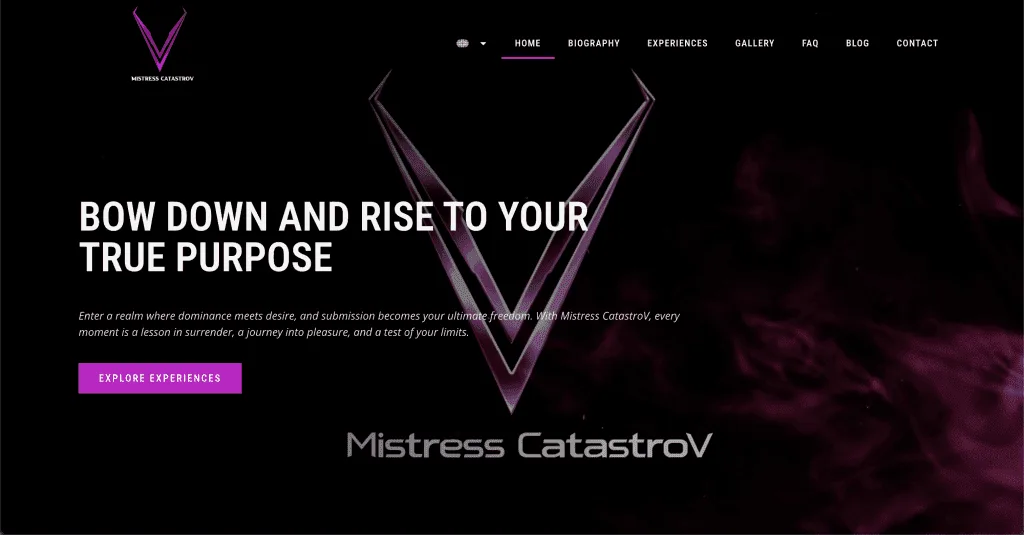 Website Mistress CatastroV — built by Agence Zen