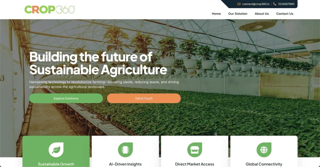 Website Crop360 AI — built by Agence Zen