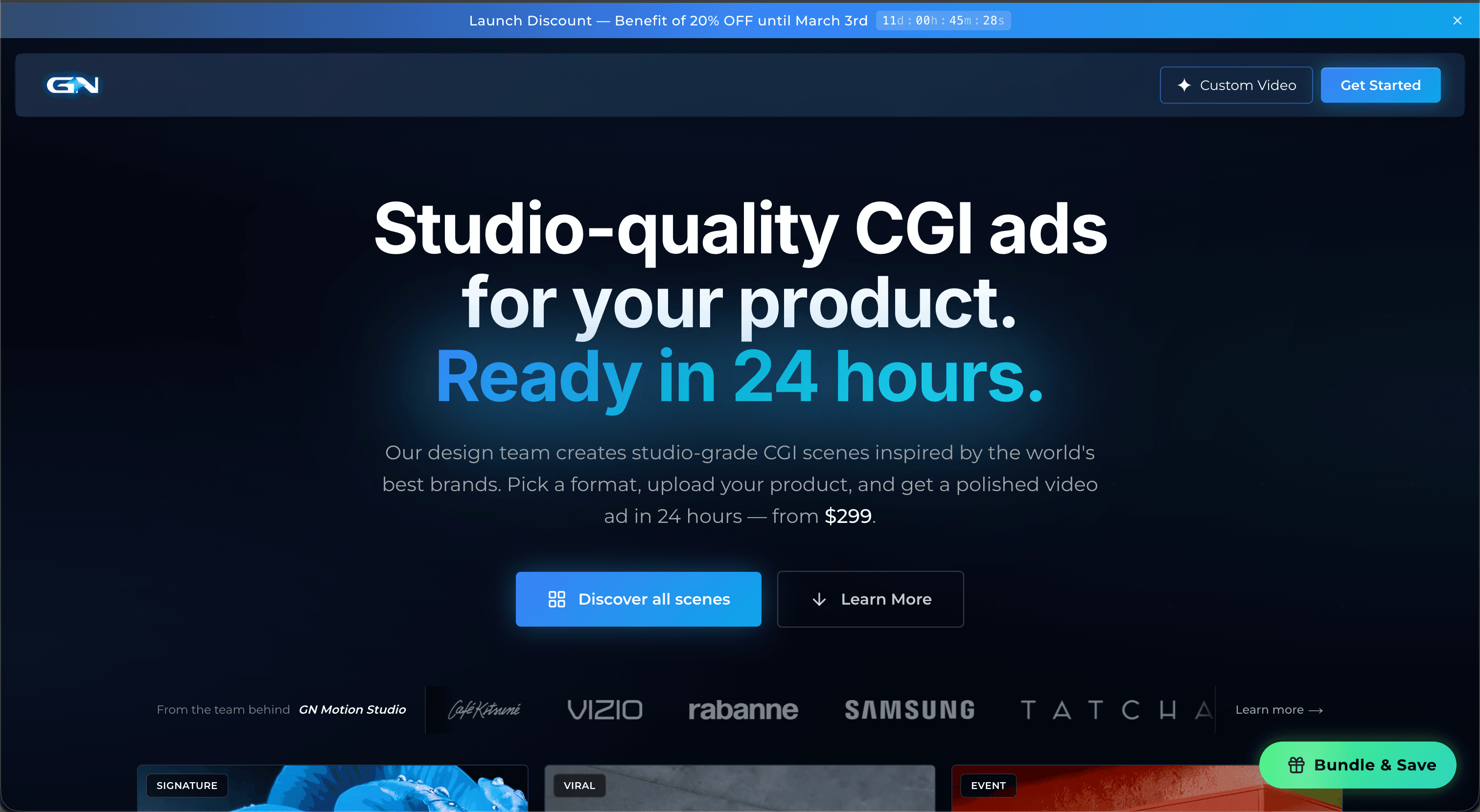Site internet GN Motion Plus — réalisé par Agence Zen