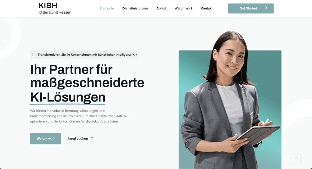 Website KI Beratung Hessen — built by Agence Zen