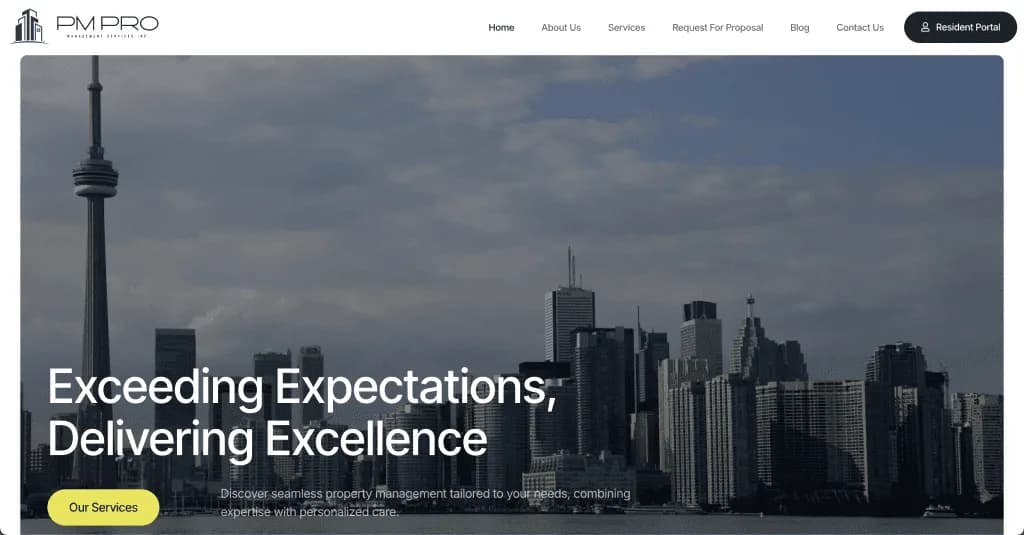 Website PMP RO Management — built by Agence Zen