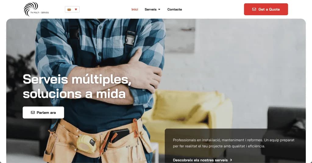 Website TNM-S — built by Agence Zen